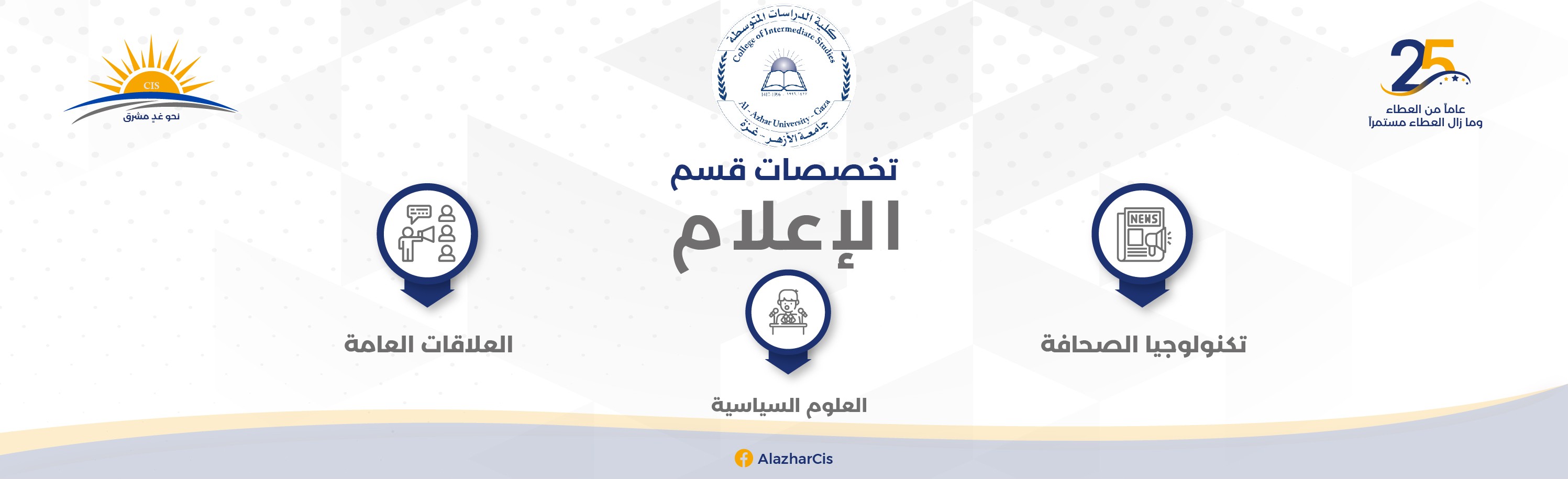 تخصصات قسم الإعلام 
