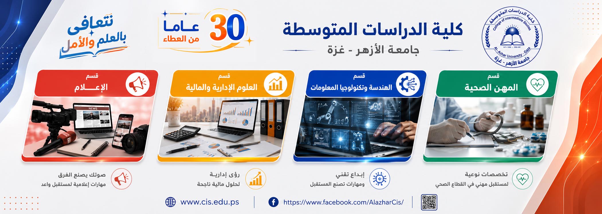 التخصصات التي تقدمها الكلية